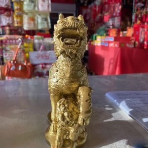 Chinese Feng Shui Gold Colour Lion2