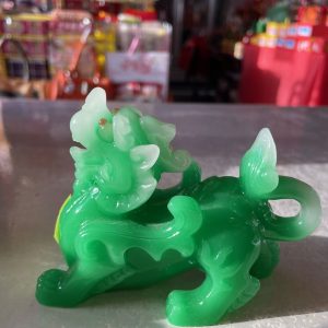 Chinese Feng Shui Green3 Lion