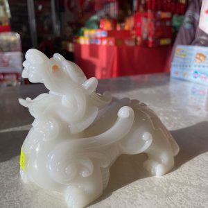 Chinese Feng Shui White Lion